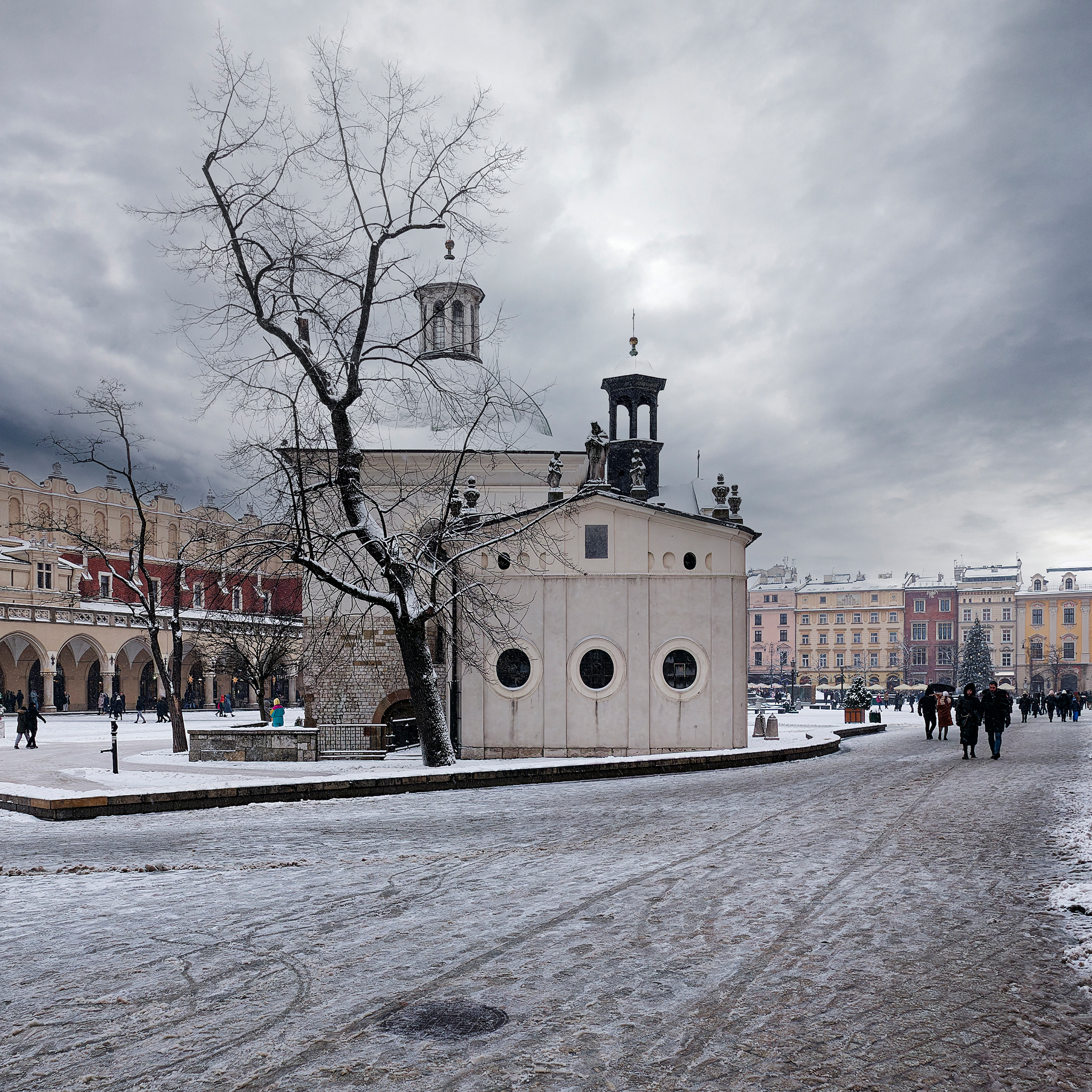 Kraków zimową porą